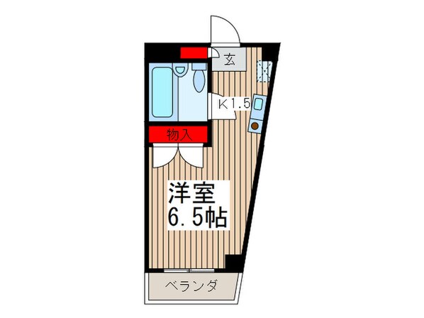 グリーンハイツの物件間取画像